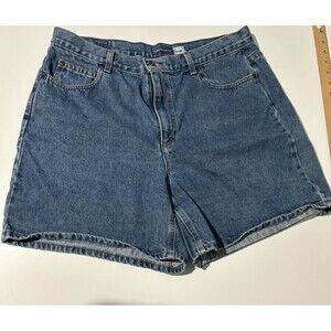 Liz Claiborne Vtg. Sz16 Petite Classic Denim Shorts waist 34 beach, and walking